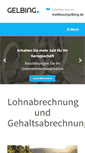 Mobile Screenshot of gelbing.de